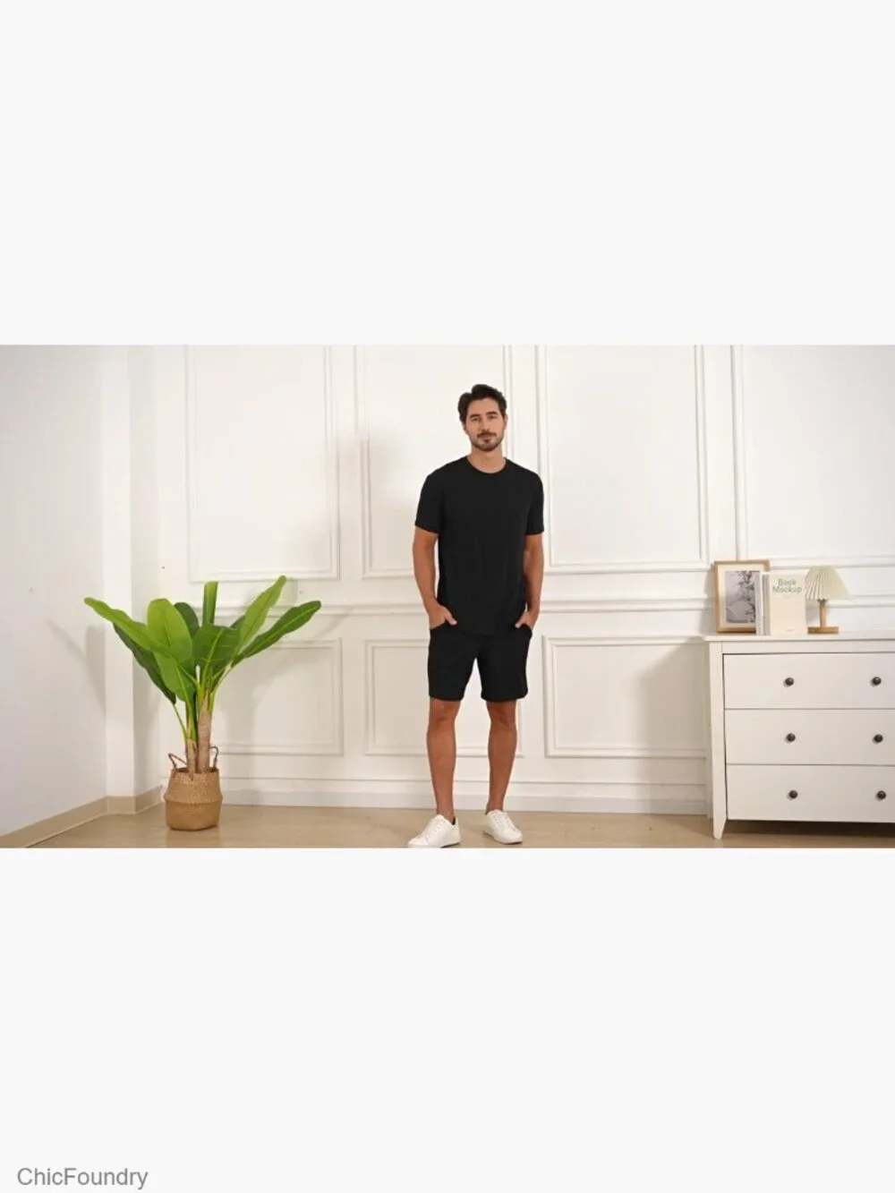 Men's Ultra Soft Bamboo Pajama Set - Lightweight Lounge Sleepwear